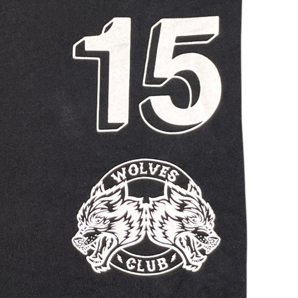 Darc Sport Wolves Gym Sweatpants Men’s L Oversized Heavyweight Big Leg 499/1000 - Picture 4 of 13